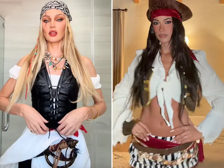 Candice Swanepoel vs. Katherine LePrell -- Pretty Pirates Edition