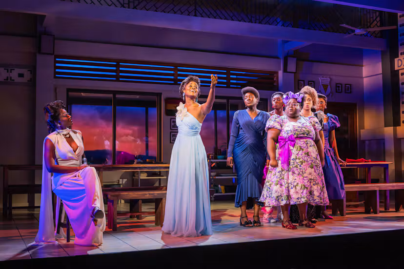 The Broadway cast of 'School Girls