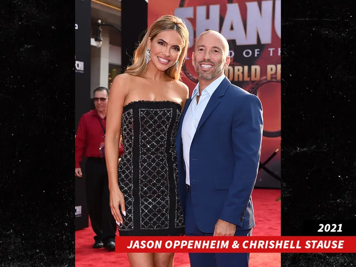 Chrishell Stause and Jason Oppenheim getty 1