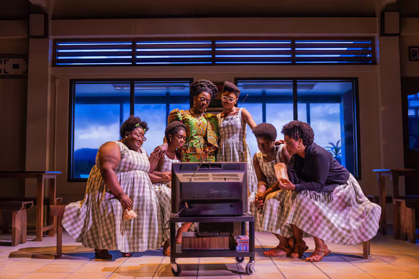 The Broadway cast of 'School Girls
