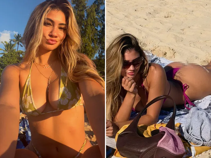 Belle-A Walker Soaks Up The Sun In Hawaii