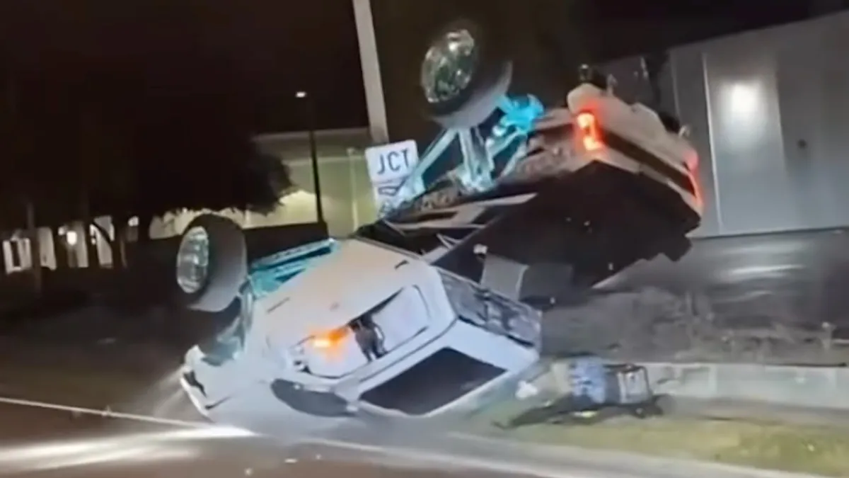 See This Wacky Ford Super Duty Bro Vehicle Roll Over in a Typical Turn