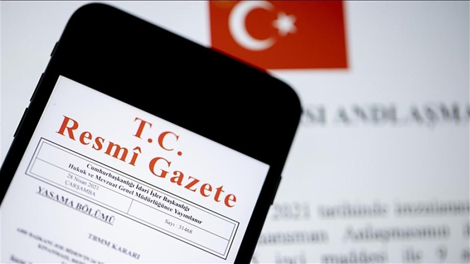 Resmi Gazete’de bugün (13 10 2026|Kid dakika ekonomi haberleri