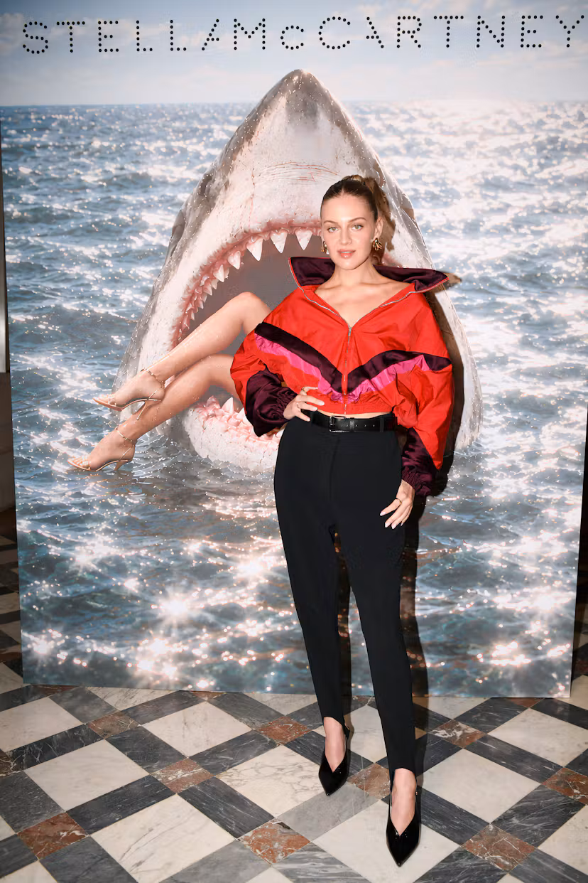 PARIS, FRANCE - SEPTEMBER 30: Kelsea Ballerini attends the Stella McCartney Summer 2027 show at The ...