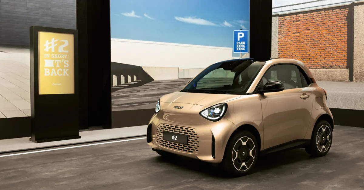 Smart # 2 revives the electrical Fortwo with 290 km array for EUR 19, 990