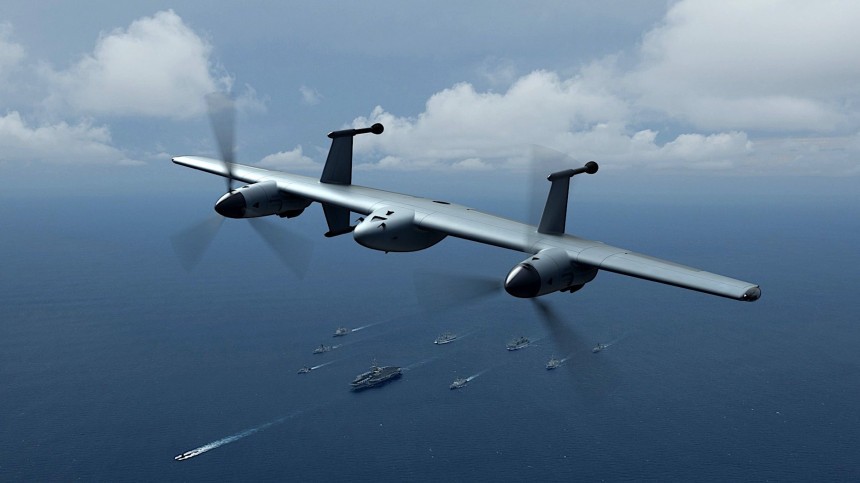 Sikorsky tail\-sitting rotor blown wing VTOL drone Sikorsky tail\-sitting rotor blown wing VTOL drone