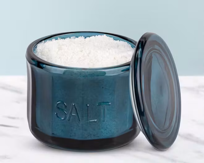 KooK Glass Salt Cellar