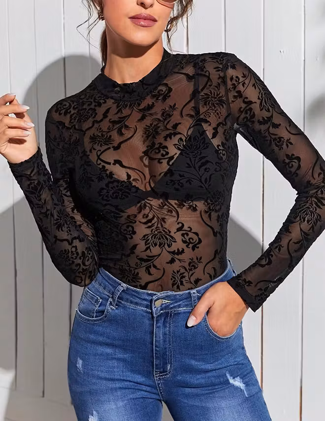 Avidlove Mesh Bodysuit