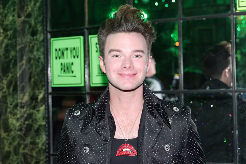 Chris Colfer attends