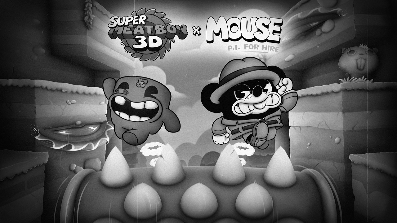 Super Meat Boy 3D x MOUSE: P.I. For Hire | Character Collab Trailer - YouTube