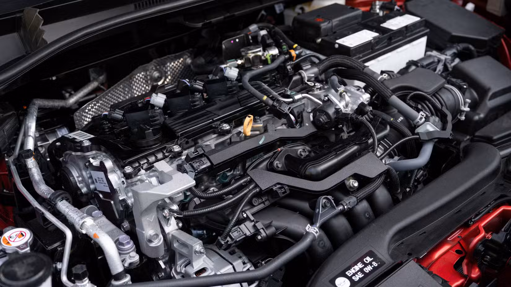 2026 Toyota Corolla Cross, engine closeup