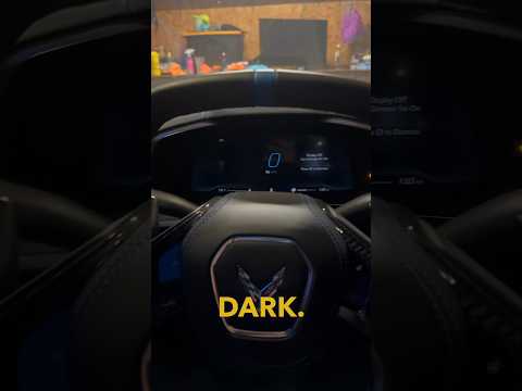 “Dark Mode” in the C8 Corvette thumbnail