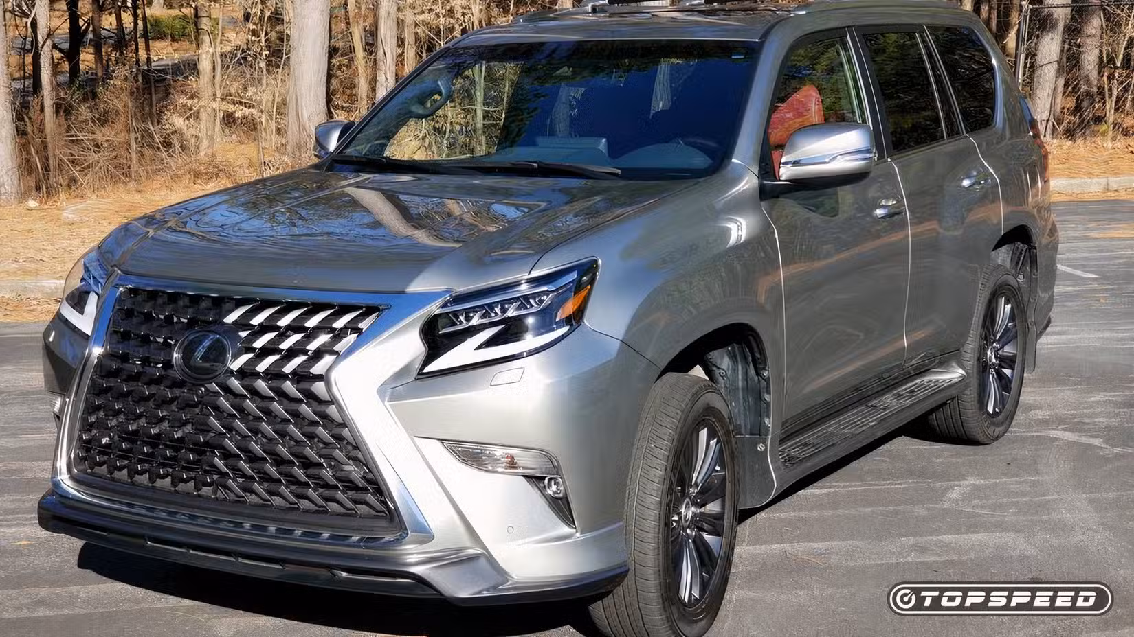 2023 Lexus GX front 3/4 shot parked