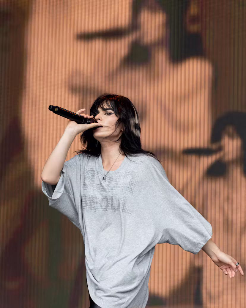 AUSTIN, TEXAS - OCTOBER 04: Underscores performs onstage during weekend one, day three of the 2026 A...