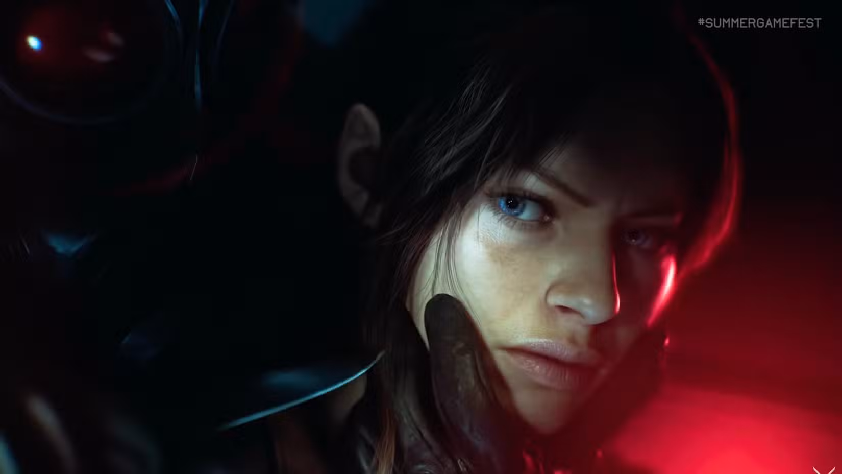 Claire being held against her will in Resident Evil Veronica