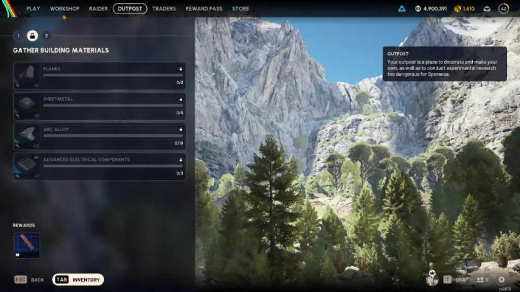 Requirements for Outpost in ARC Raiders