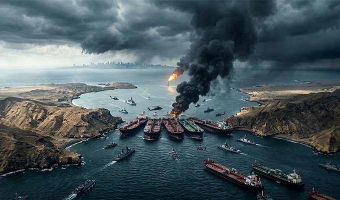 Hürmüz Boğazı’nda tankere saldırı düzenlendi: Yangın çıktı
