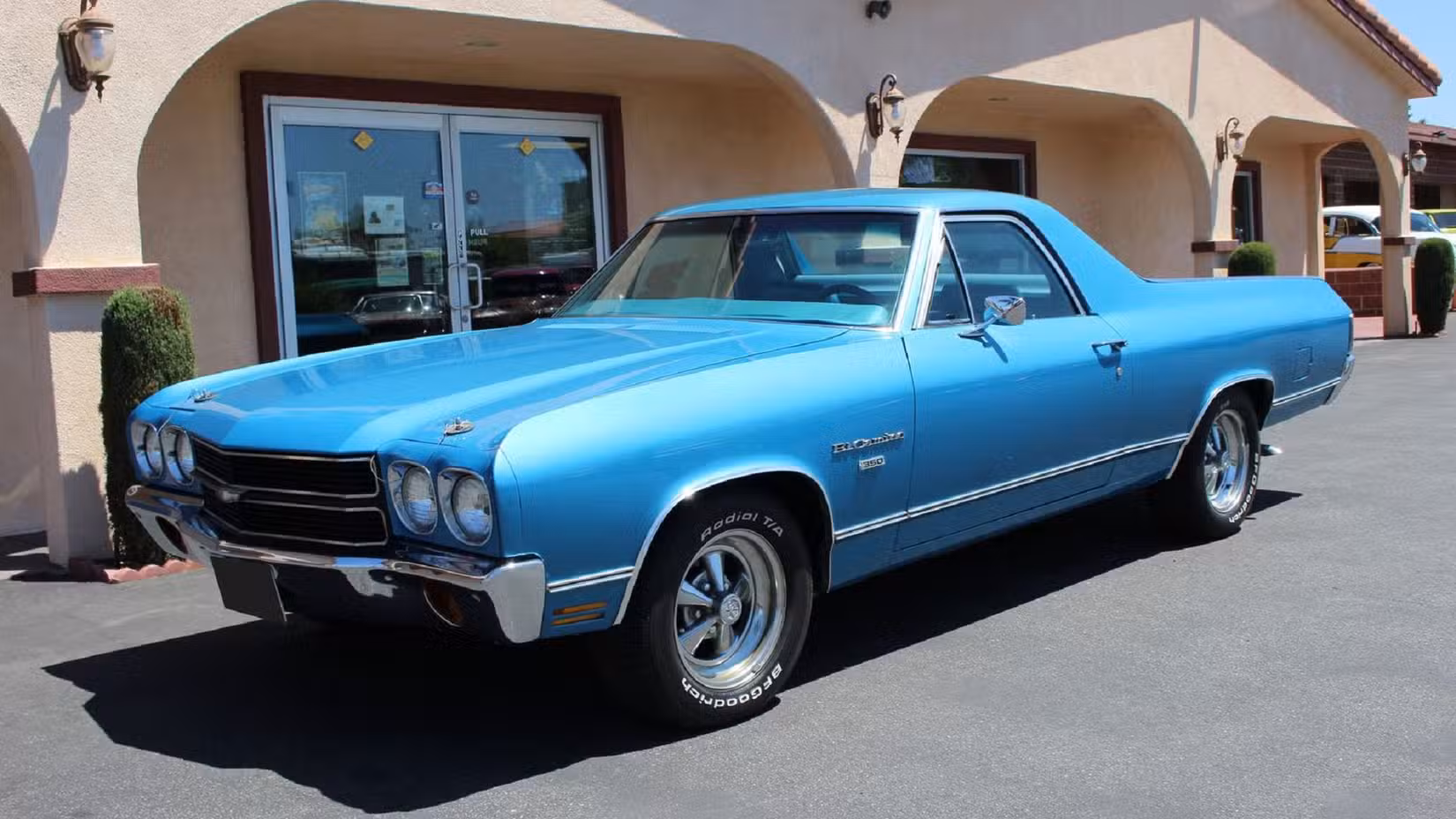 A parked 1970 Chevrolet El Camino 
