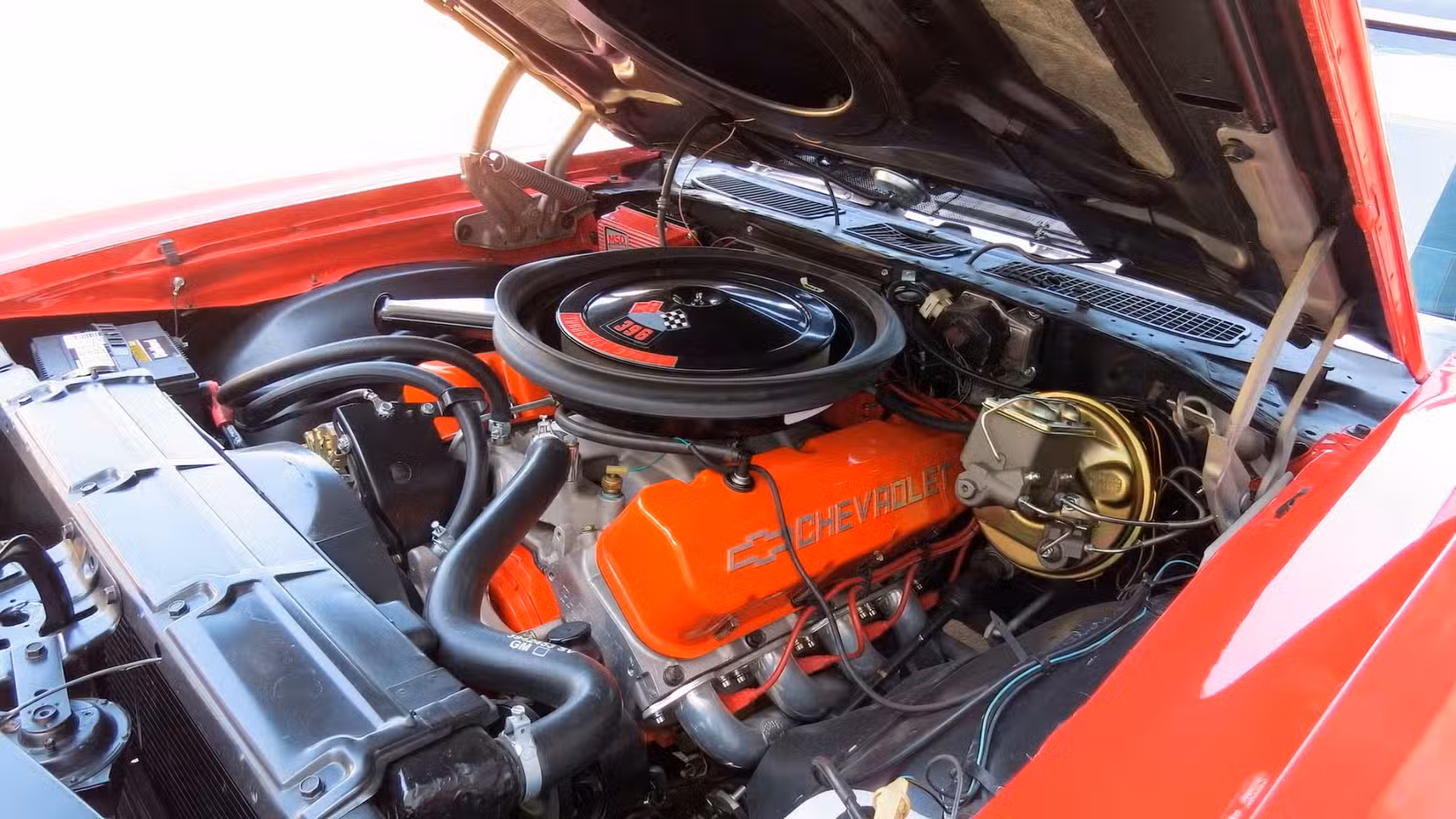 1970 Chevrolet El Camino SS Engine Bay