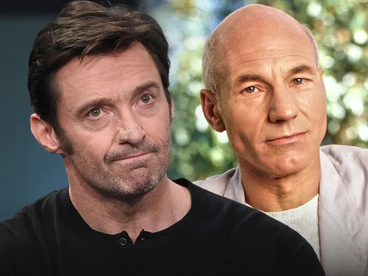 hugh jackman and patrick stewart getty 1