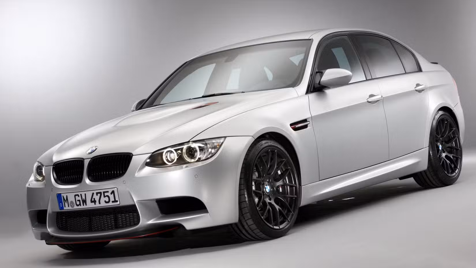 Front 3/4 shot of a 2011 BMW M3 CRT