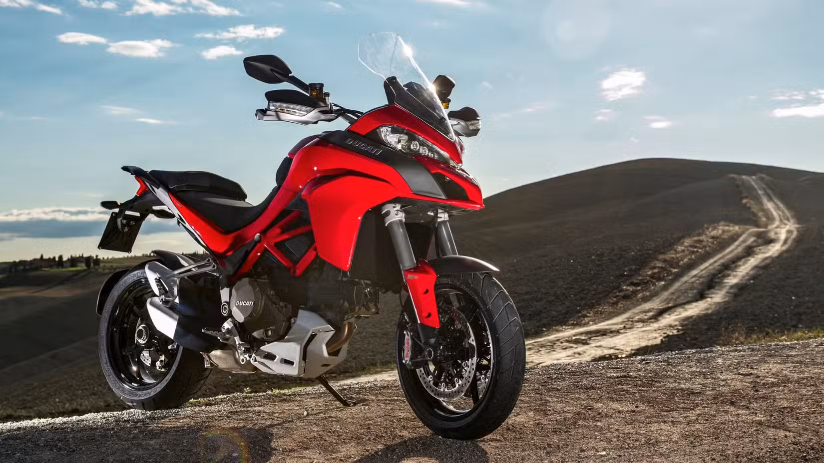 2017 Ducati Multistrada 1200 three-quarter view static shot
