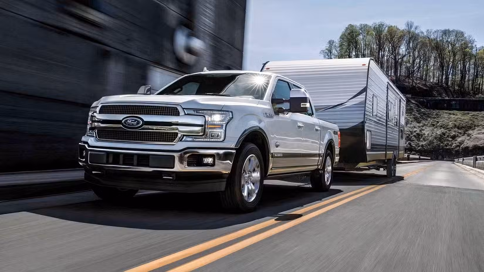 2019 Ford F-150 Towing A Travel Trailer