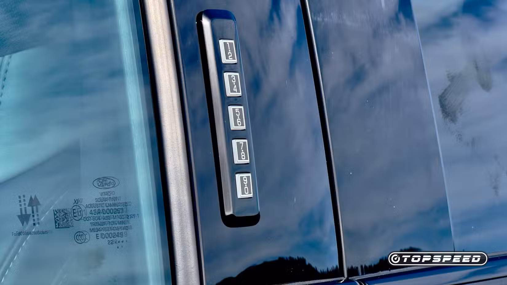 2024 Ford F-150 Lightning Exterior Keyless Enry Pad