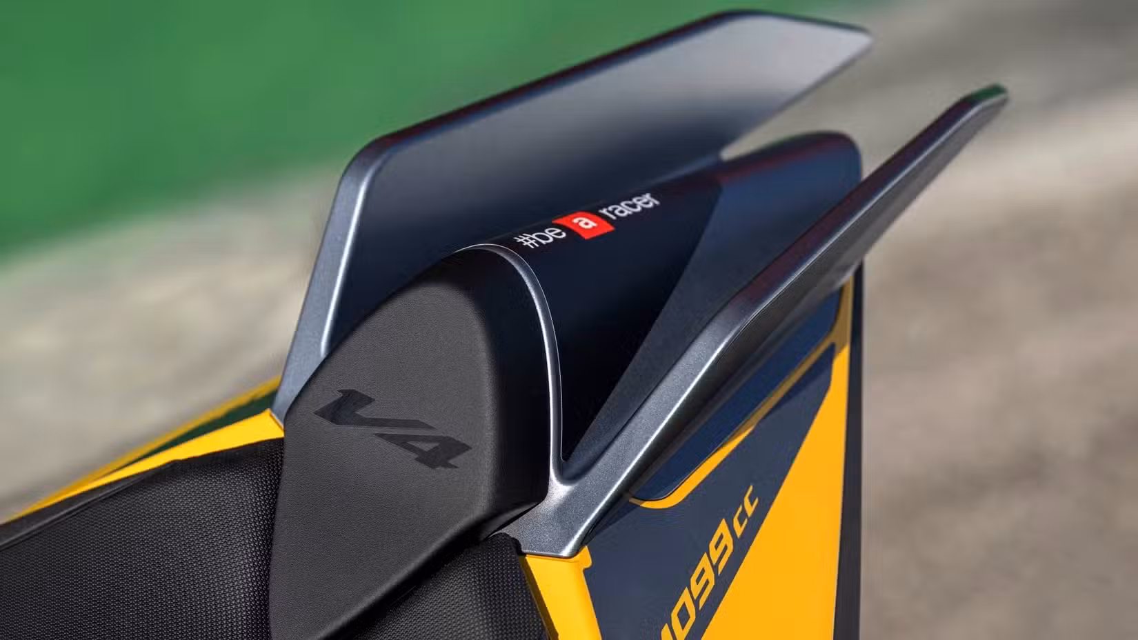 2025 Aprilia Tuono V4 Tail unit with seat cowl and wings