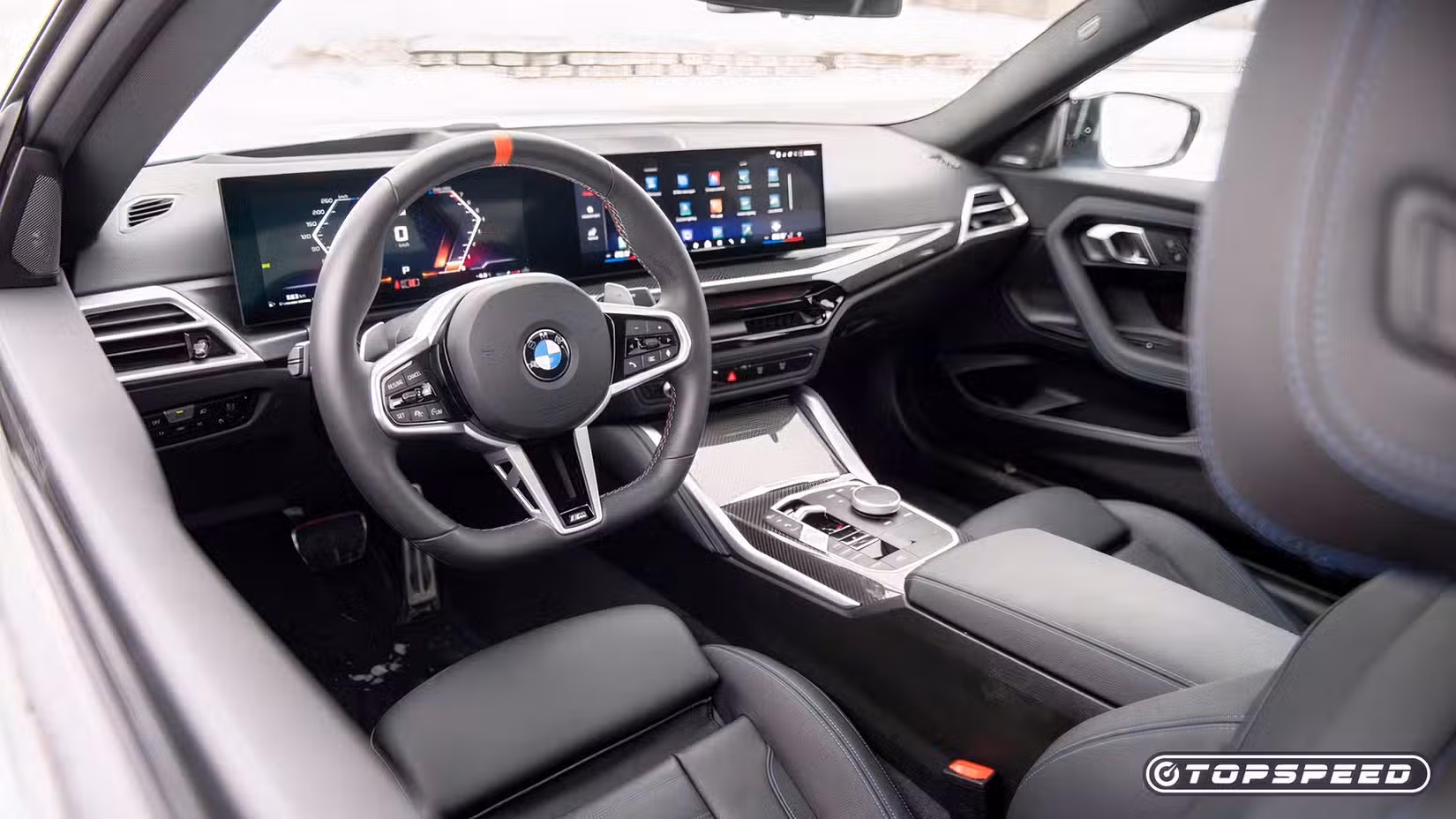 2025 BMW M240i interior shot showing Dashboard