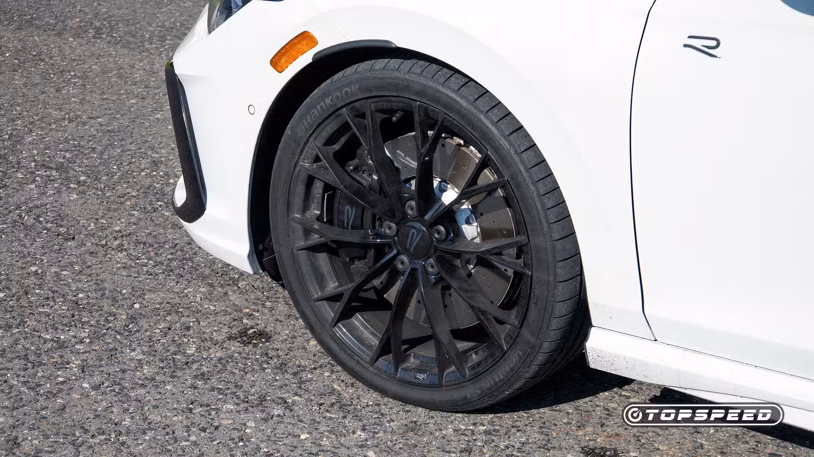 2025 Volkswagen Golf R Wheel close-up shot