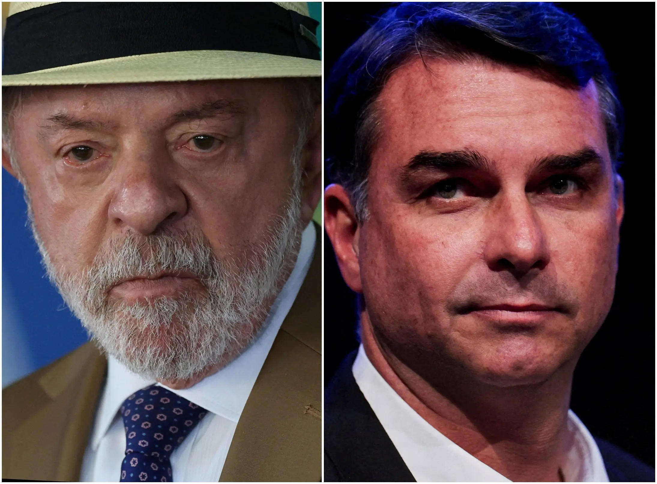 Flávio e Lula se enfrentam no primeiro debate após apoiadores ocuparem as ruas