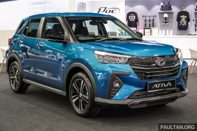 Perodua Ativa now in Coral Blue – new colour from Axia, replaces Cobalt Blue, AV spec gets blue for the first time