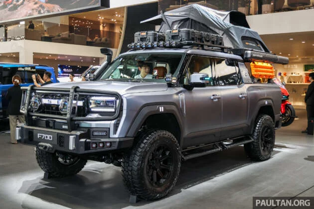 Jetour F700 pick-up truck confirmed for Malaysia – PHEV with 904 PS, 1,135 Nm; sister of coming soon G700 SUV