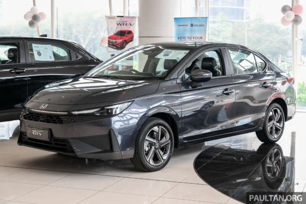 2026 Honda City V sedan facelift in Malaysia; RM95k OTR