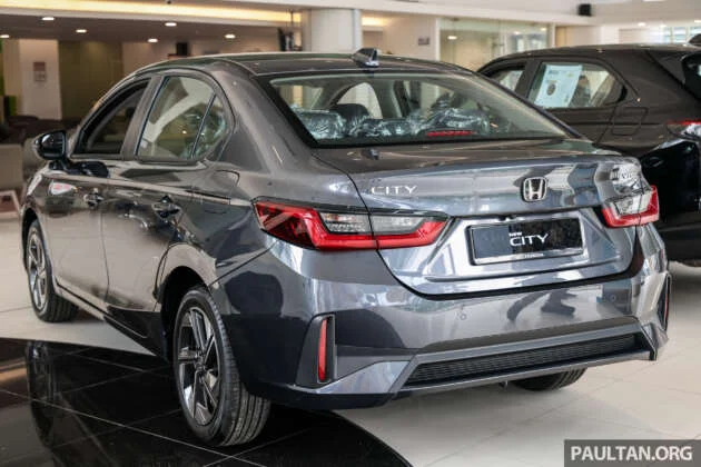 2026 Honda City V sedan facelift in Malaysia; RM95k OTR