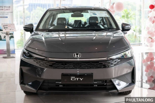 2026 Honda City V sedan facelift in Malaysia; RM95k OTR