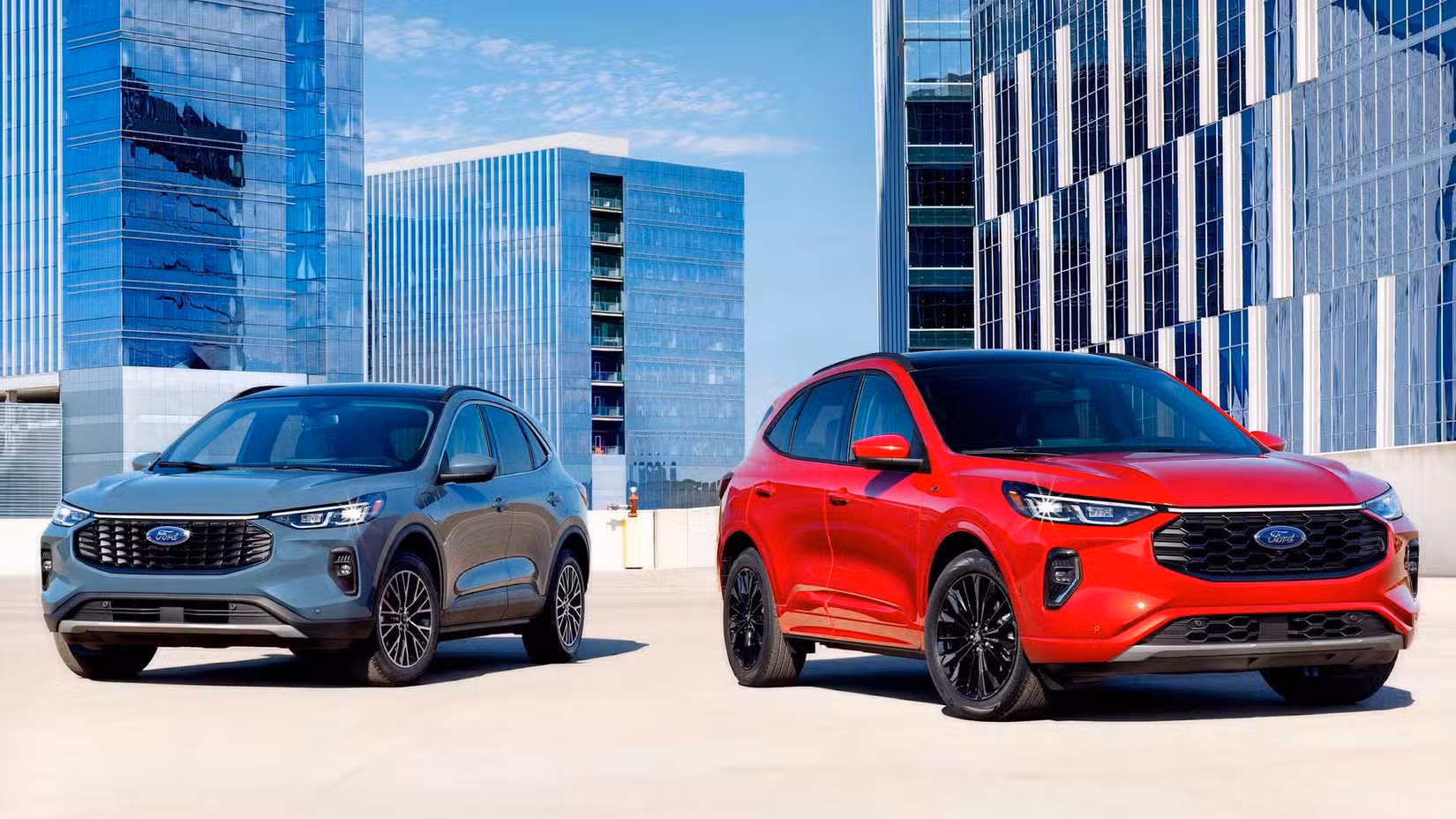 2026 Ford Escape Hybrid Pair front shot parked