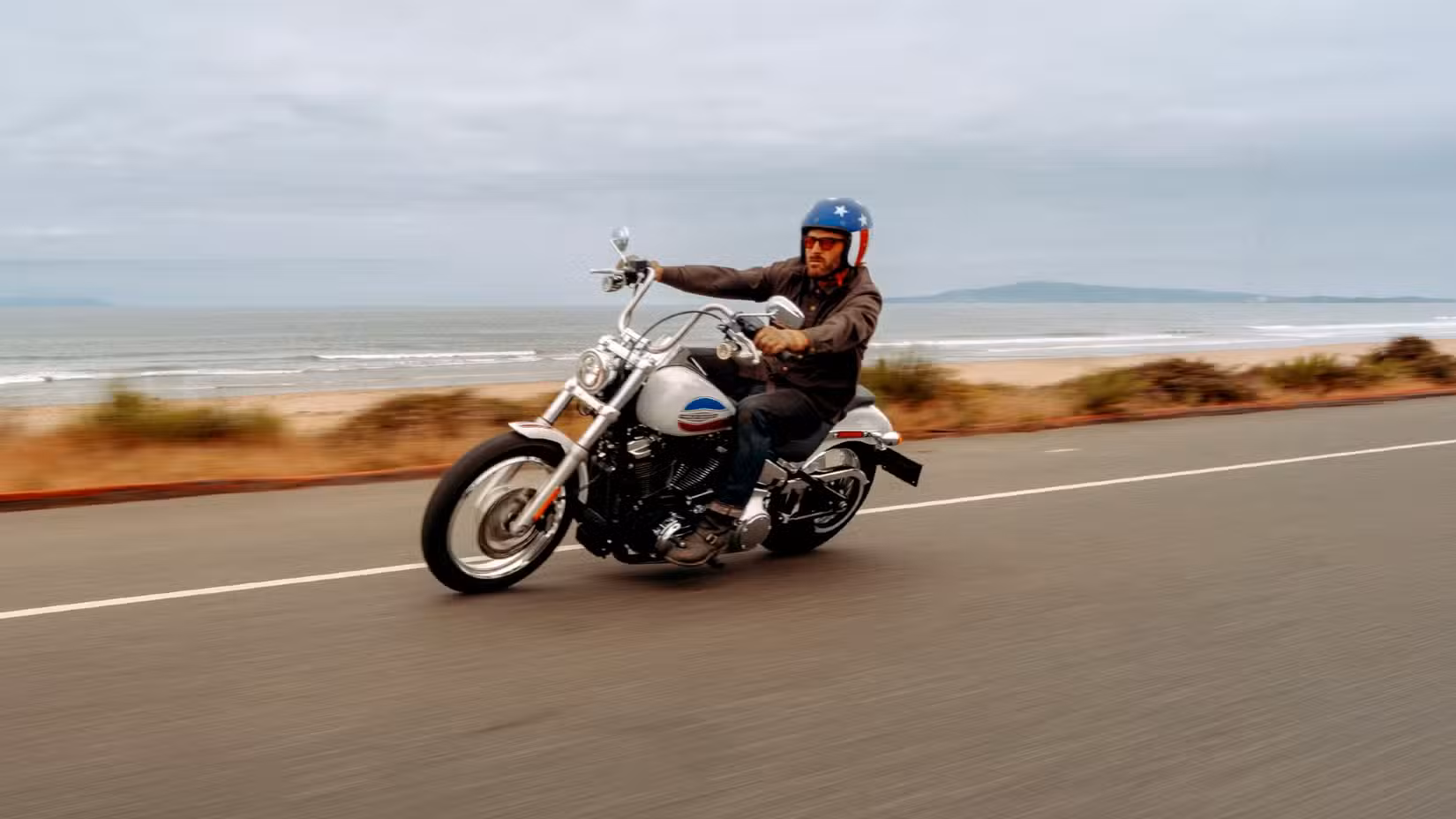 2026 Harley-Davidson Super Glide Riding Down Along The Coast