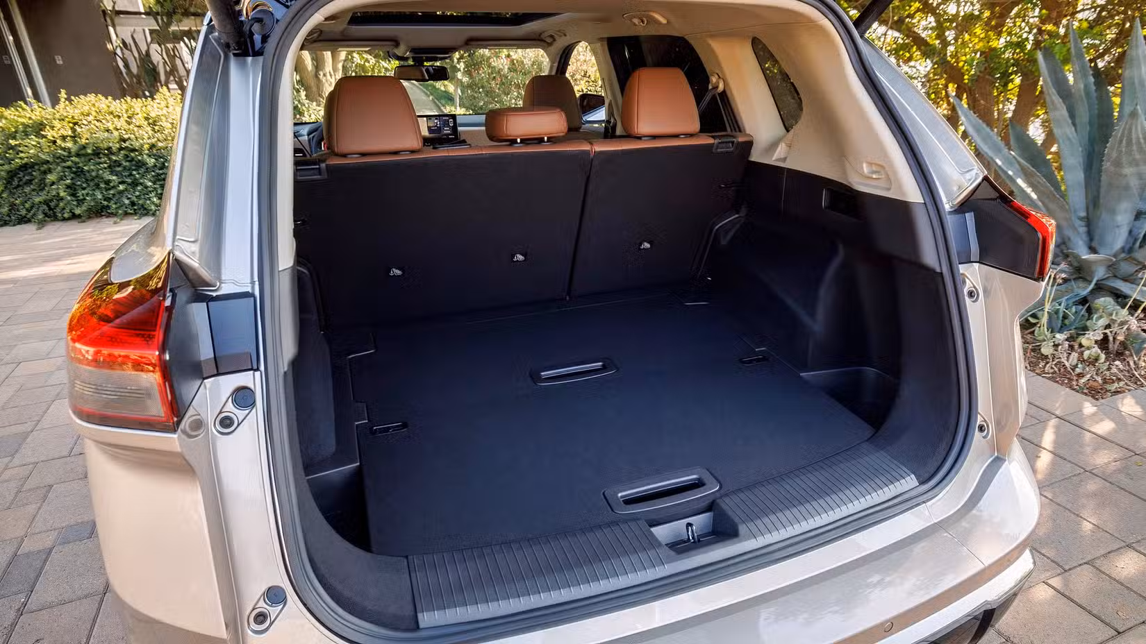 2026 Nissan Rogue rear shot showing Cargo Area