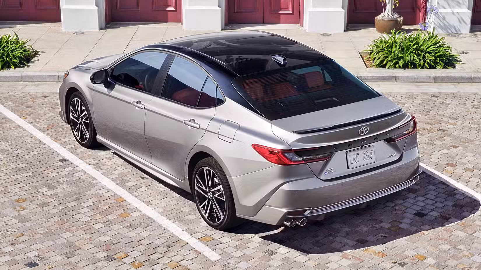 2026 Toyota Camry Rear 3/4 shot parked