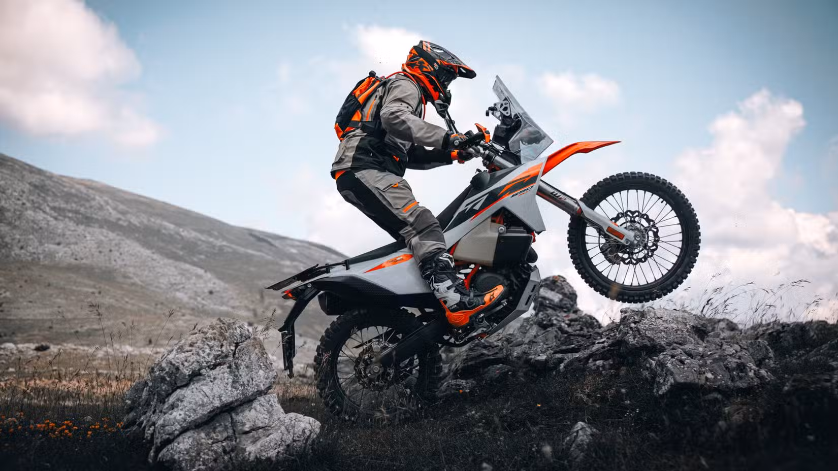2027 KTM 690 Rally First Look Lead Image
