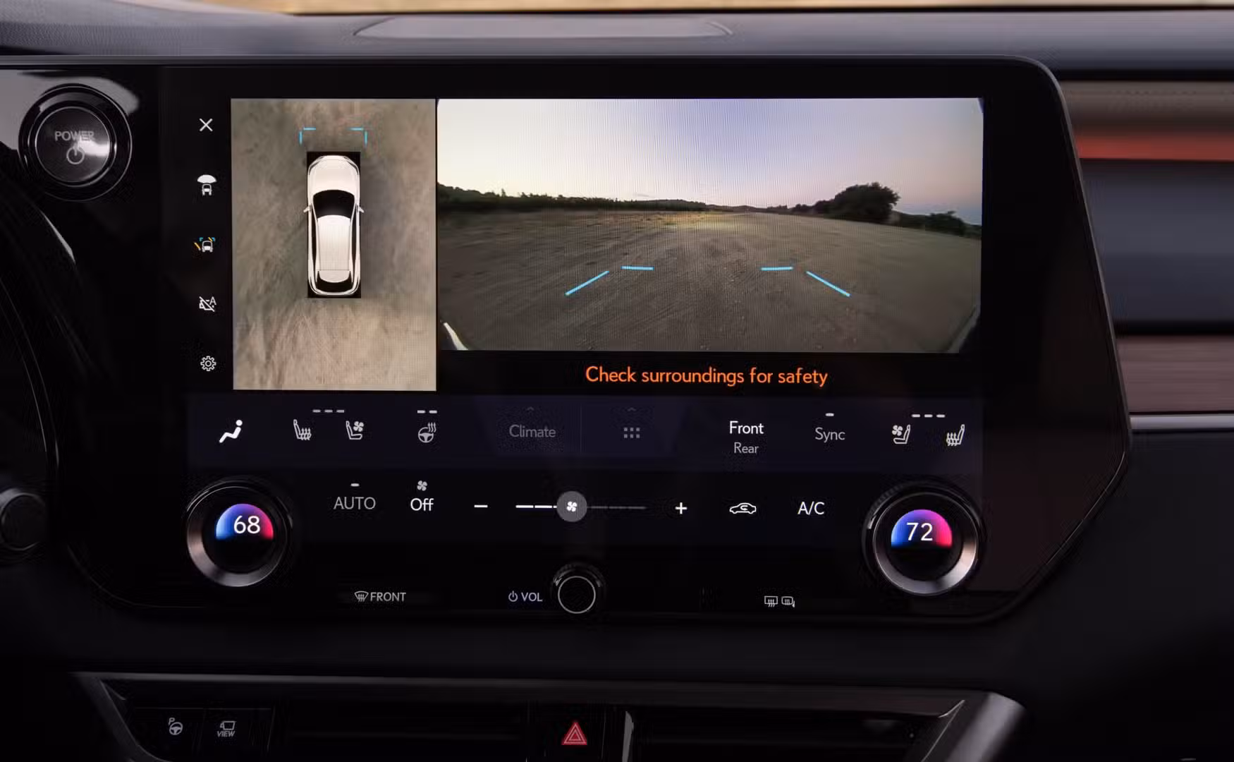 2027 Lexus RX 350h infotainment