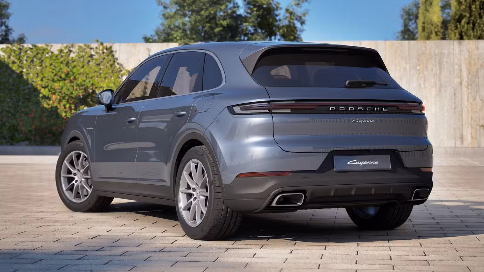 Grey 2027 Porsche Cayenne E-Hybrid 