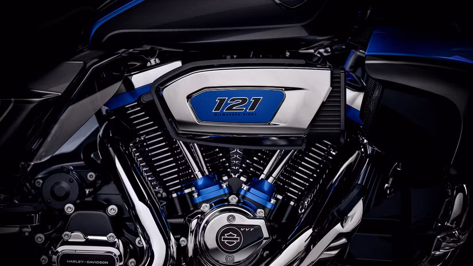 2206 Harley-Davidson CVO Street Glide Special Engine close-up shot