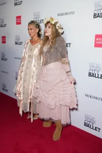 NEW YORK, NEW YORK - OCTOBER 01: (L-R) Sarah Jessica Parker and Stevie Nicks attends the New York City Ballet 2026 Fall Fashion Gala at Josie Robertson Plaza at Lincoln Center on October 01, 2026 in New York City. (Photo by Jared Siskin/Patrick McMullan via Getty Images)