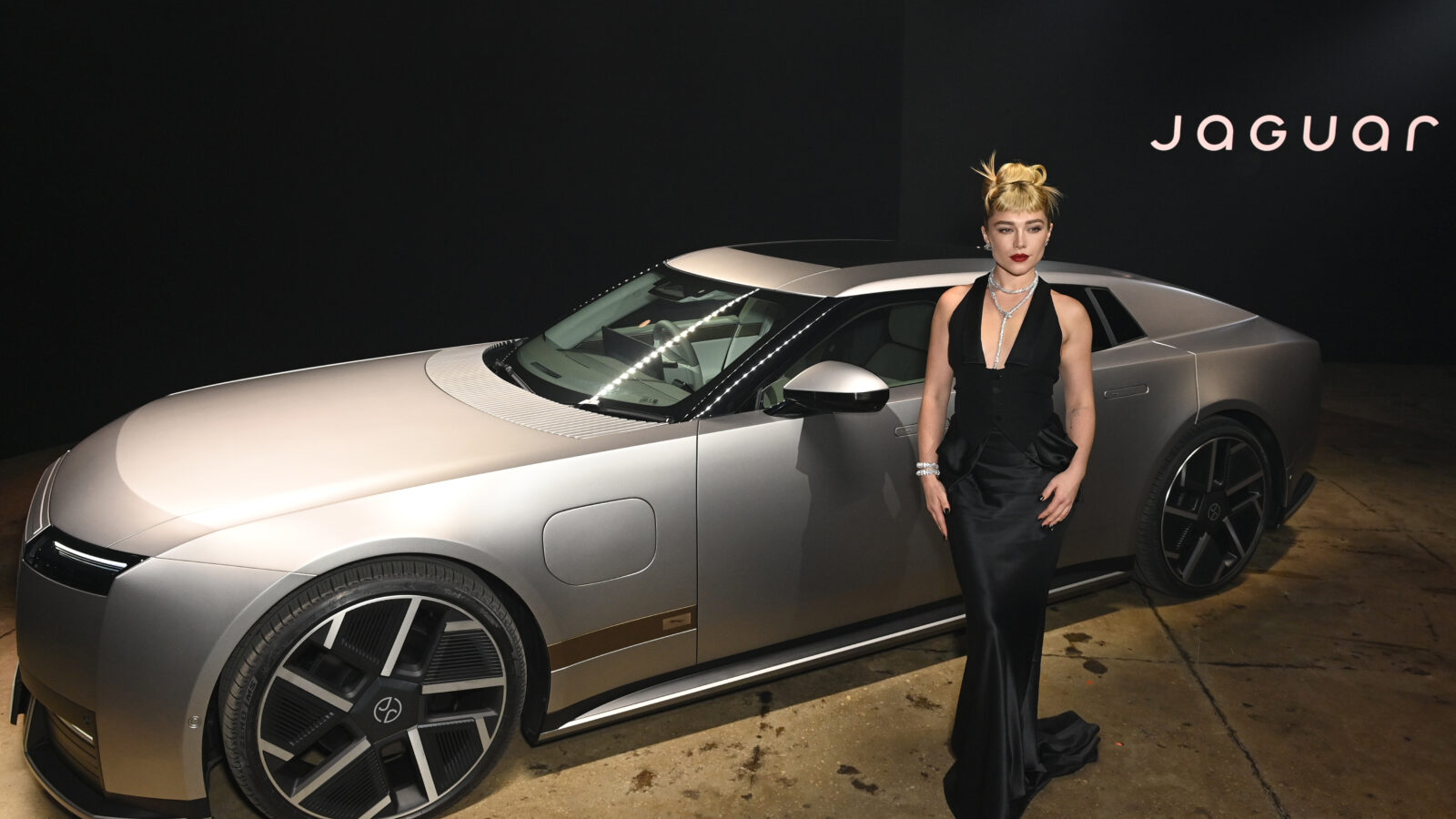 Florence Pugh Headlines NYC Debut of Jaguar’s New 1,015-HP Electric GT