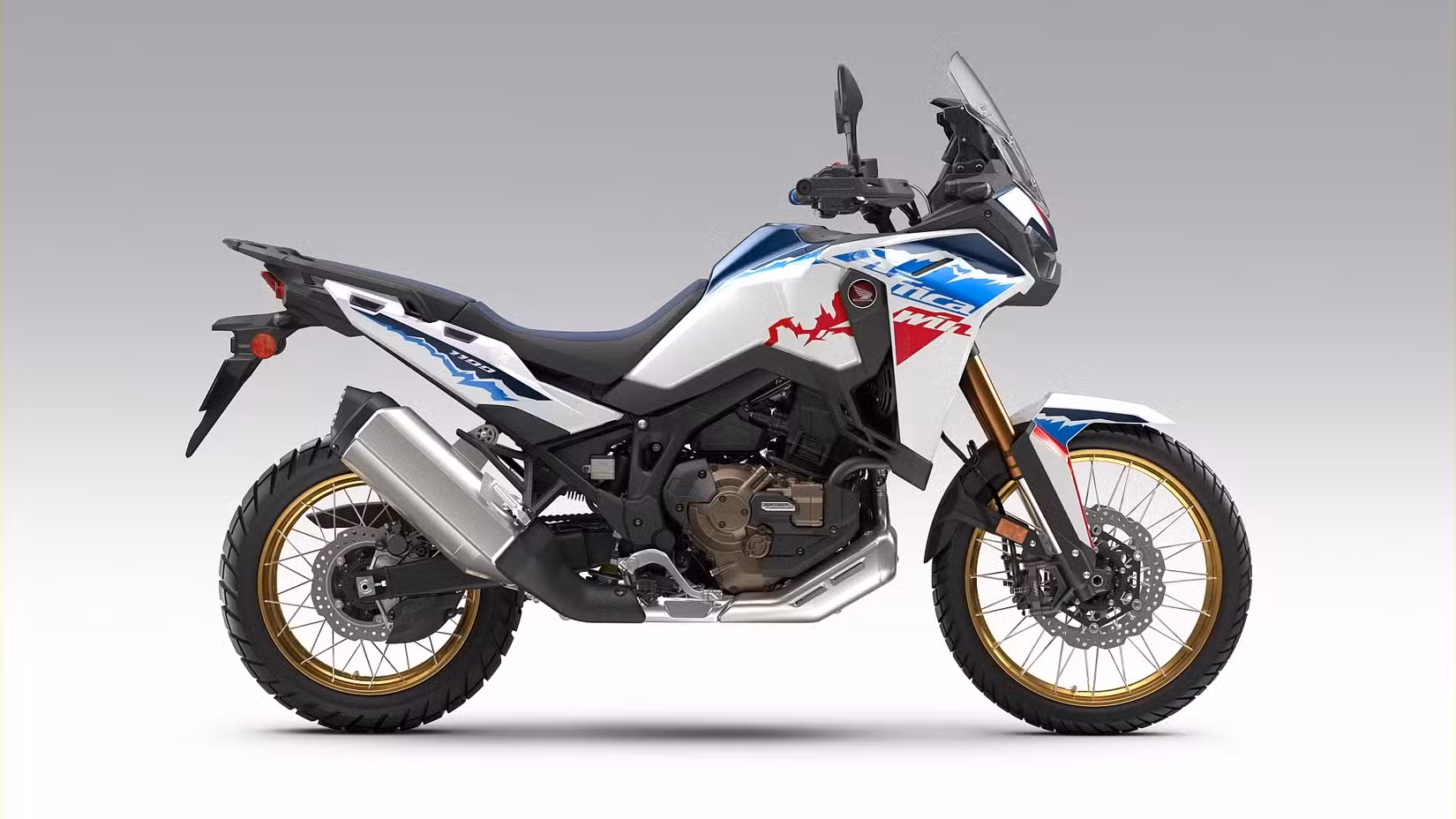 2026 Honda Africa Twin side shot in studio