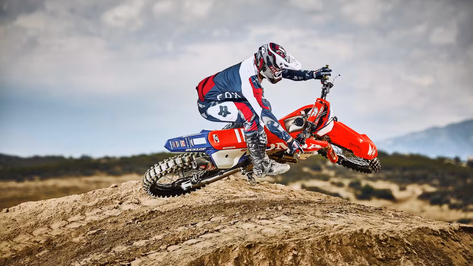 2027 Honda CRF450R HRC WORKS EDITION action shot