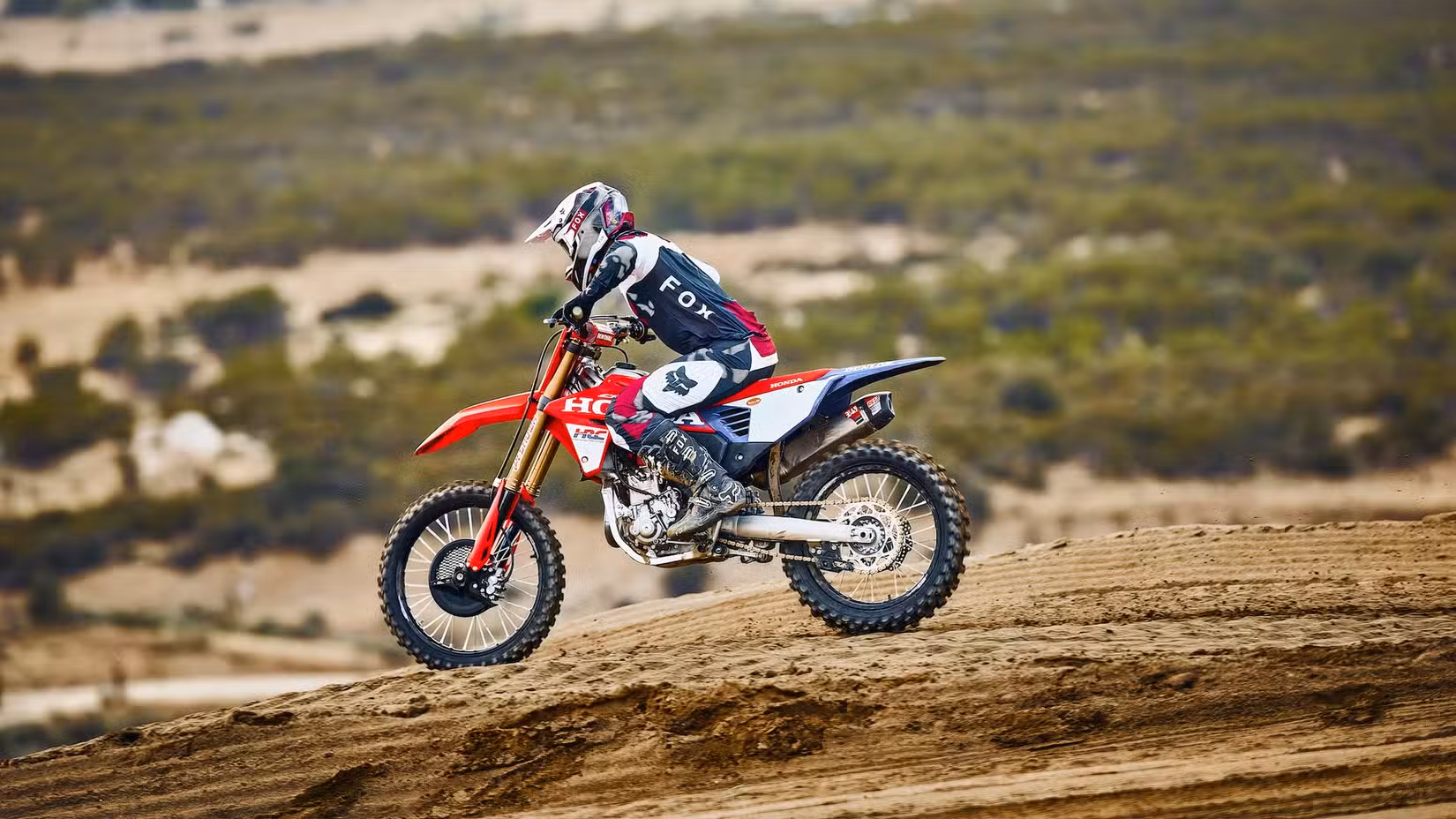 2027 Honda CRF450R HRC WORKS EDITION action shot